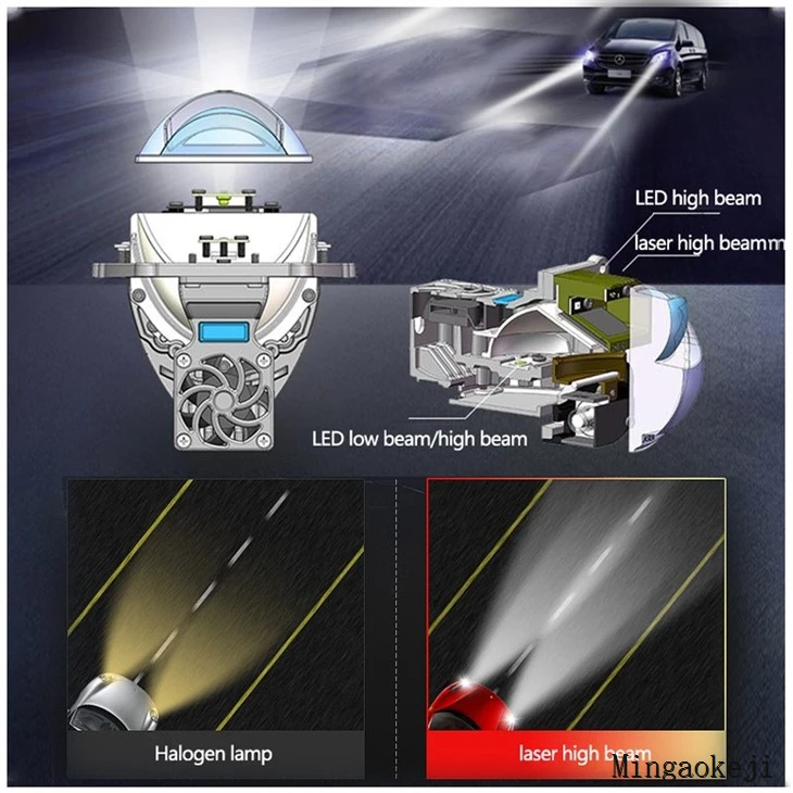 Mercedes Headlight Assembly